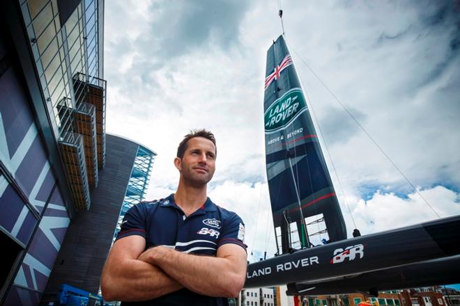 Sir Ben Ainslie at new Land Rover BAR home in Portsmouth - 35th America's Cup © Land Rover BAR